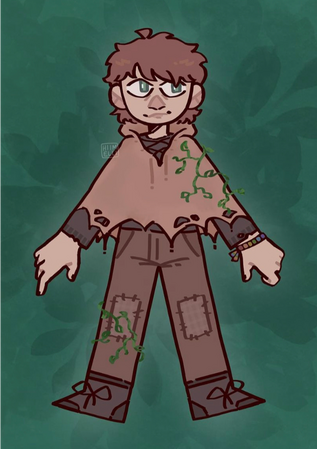 Me if I lived in a Fantasy World | Self-Portrait